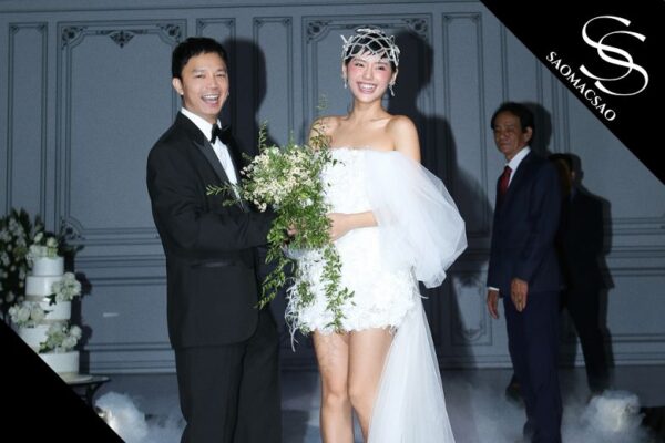 Những bộ váy cưới của sao Việt mùa cưới vừa qua